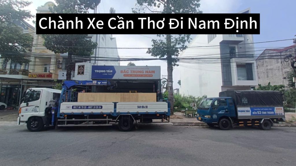 Chành Xe Cần Thơ Đi Nam Định