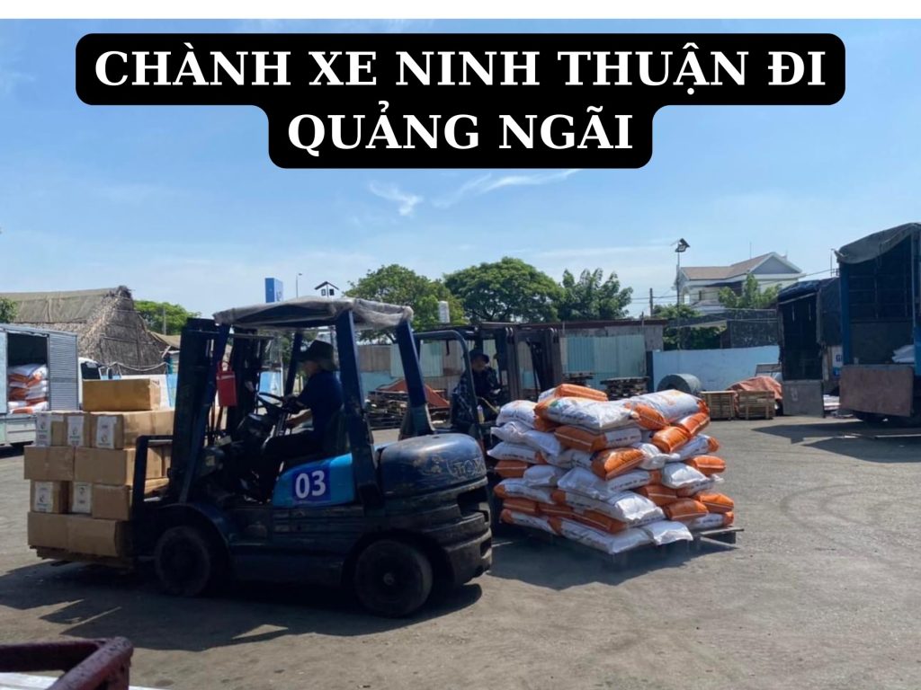 Chành Xe Ninh Thuận đi Quảng Ngãi