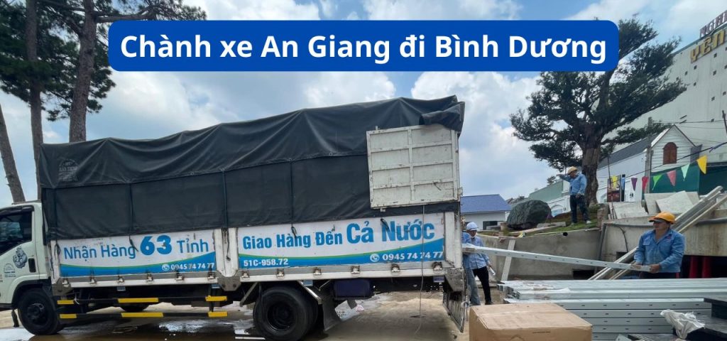 Chành xe An Giang đi Bình Dương