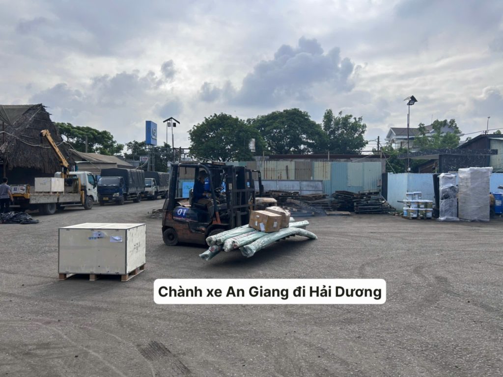 Chành xe An Giang đi Hải Dương