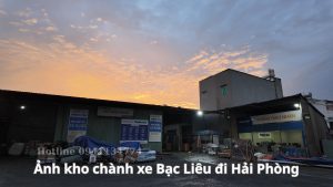 Chành xe Bạc Liêu đi Hải Phòng