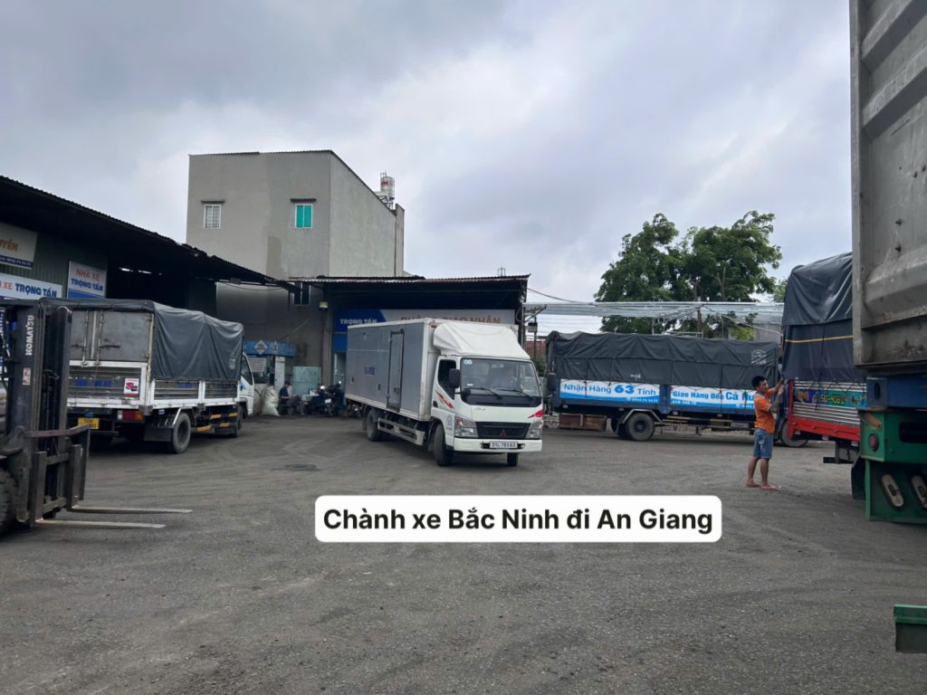Chành xe Bắc Ninh đi An Giang