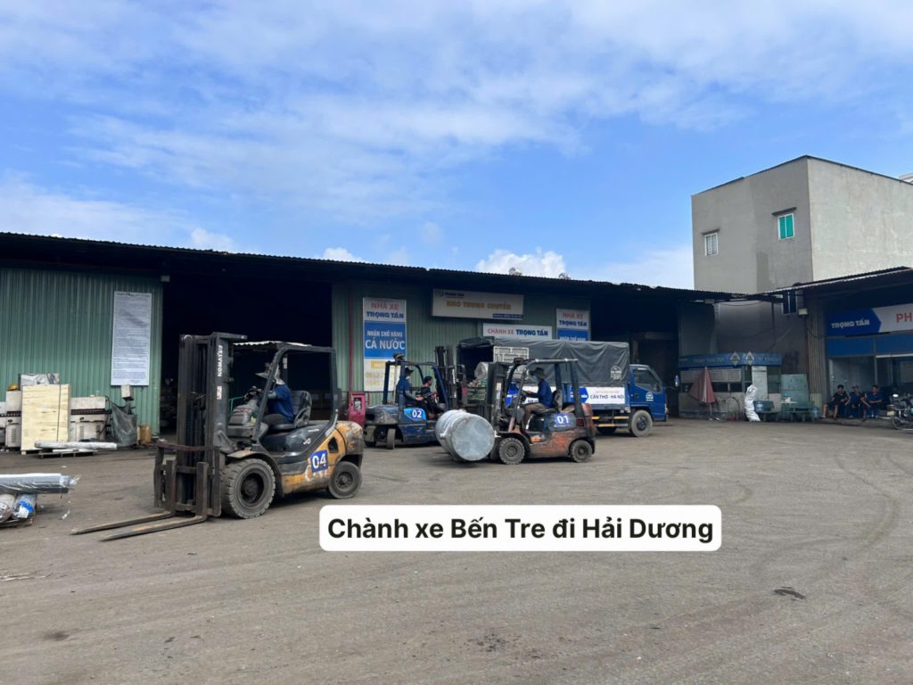 Chành xe Bến Tre đi Hải Dương