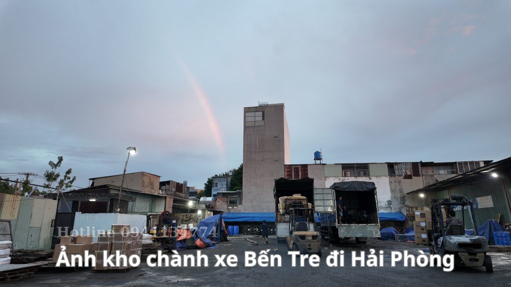 Chành xe Bến Tre đi Hải Phòng