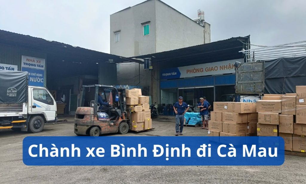 Chành xe Bình Định đi Cà Mau