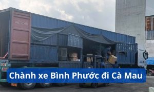 Chành xe Bình Phước đi Cà Mau
