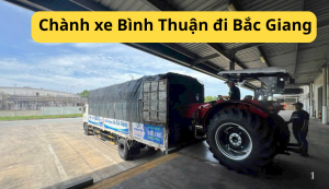 Chành xe Bình Thuận đi Bắc Giang
