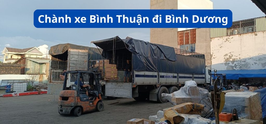 Chành xe Bình Thuận đi Bình Dương