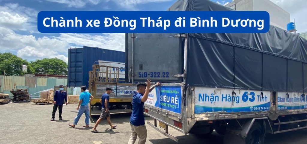 Chành xe Đồng Tháp đi Bình Dương