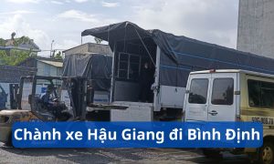 Chành xe Hậu Giang đi Bình Định