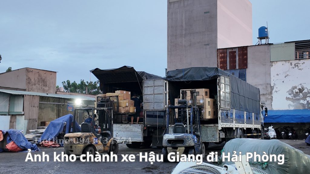 Chành xe Hậu Giang đi Hải Phòng