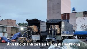 Chành xe Hậu Giang đi Hải Phòng