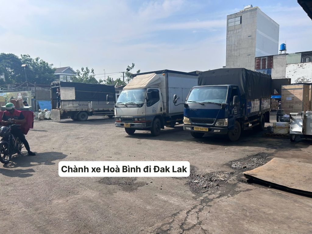 Chành xe Hòa Bình đi Đak Lak