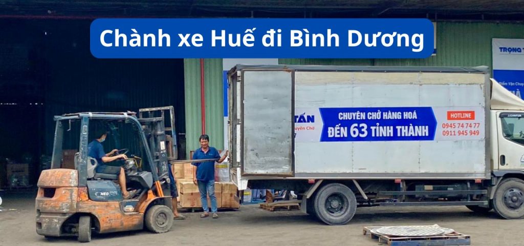 Chành xe Huế đi Bình Dương
