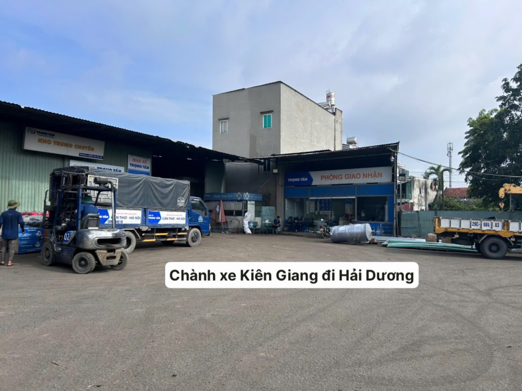 Chành xe Kiên Giang đi Hải Dương