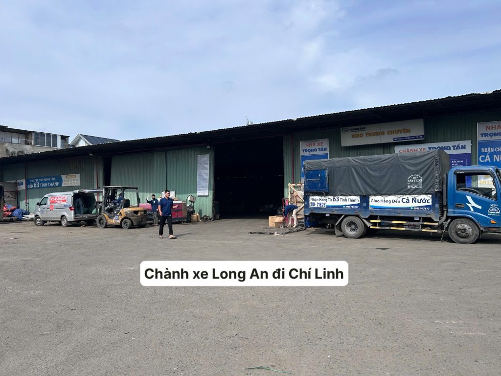 Chành xe Long An đi Chí Linh