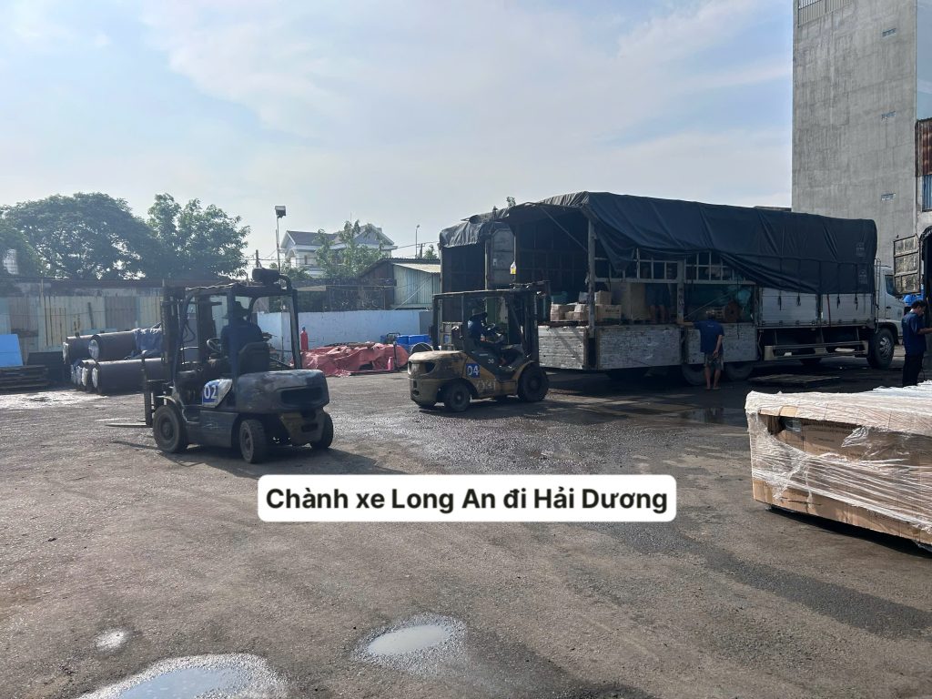 Chành xe Long An đi Hải Dương