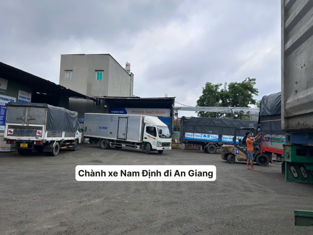 Chành xe Nam Định đi An Giang