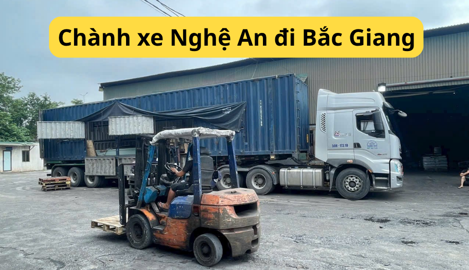 Chành xe Nghệ An đi Bắc Giang