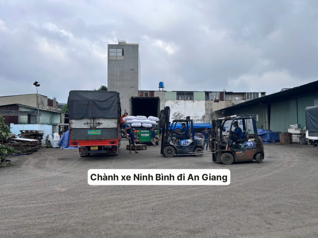 Chành xe Ninh Bình đi An Giang
