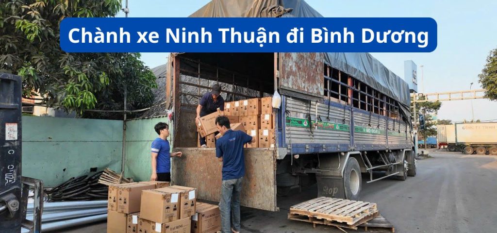 Chành xe Ninh Thuận đi Bình Dương