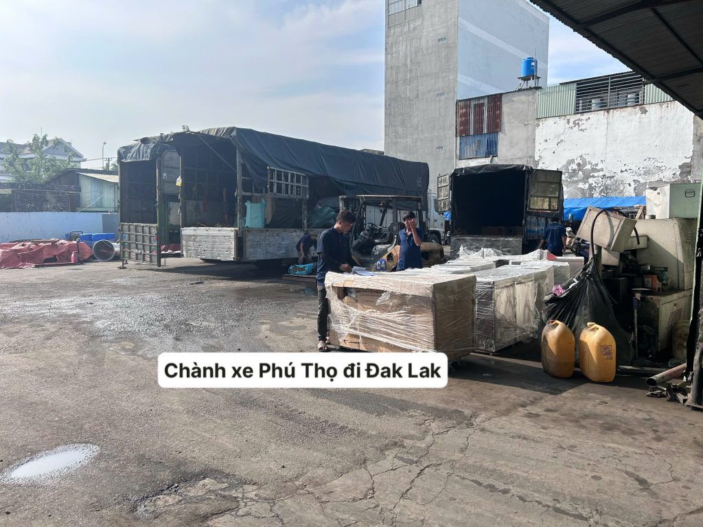 Chành xe Phú Thọ đi Đak Lak