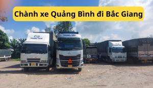 Chành xe Quảng Bình đi Bắc Giang