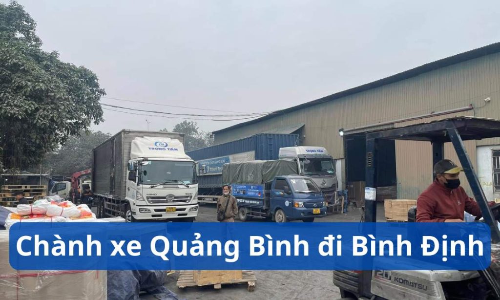 Chành xe Quảng Bình đi Bình Định