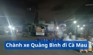 Chành xe Quảng Bình đi Cà Mau
