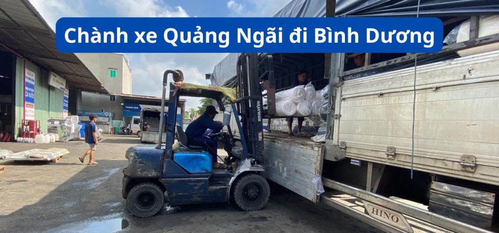 Chành xe Quảng Ngãi đi Bình Dương