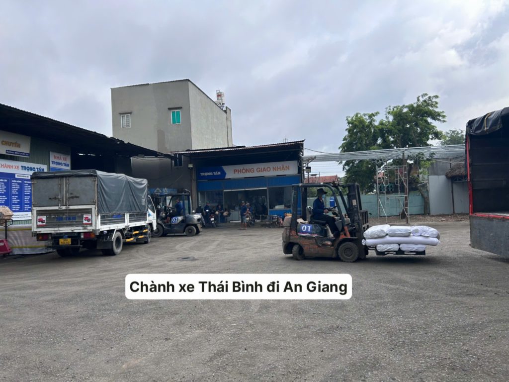 Chành xe Thái Bình đi An Giang