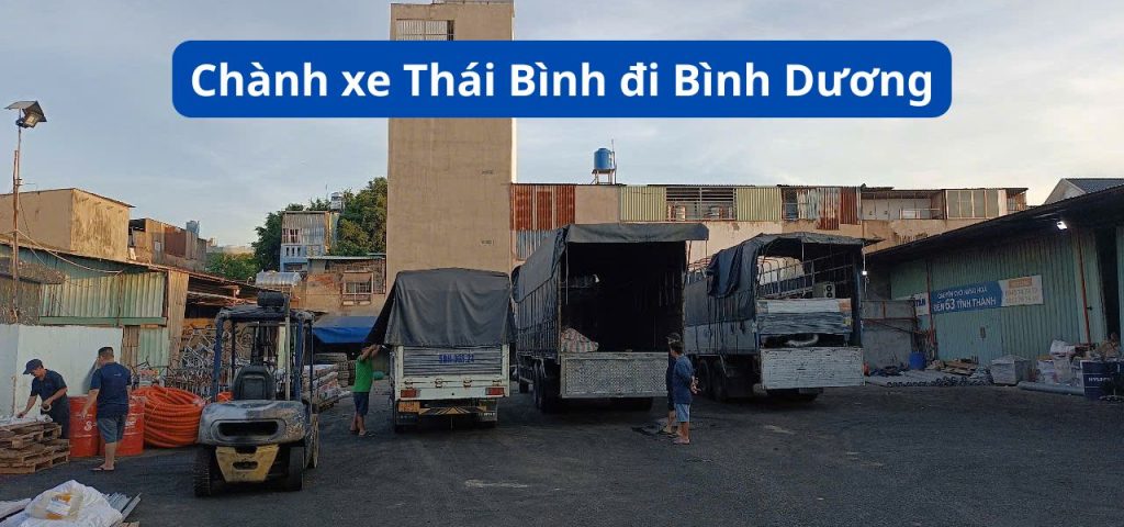 Chành xe Thái Bình đi Bình Dương