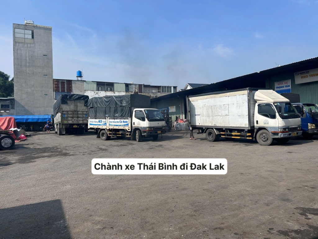 Chành xe Thái Bình đi Đak Lak