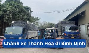 Chành xe Thanh Hóa đi Bình Định