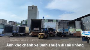 Chành xe Tiền Giang đi Hải Phòng
