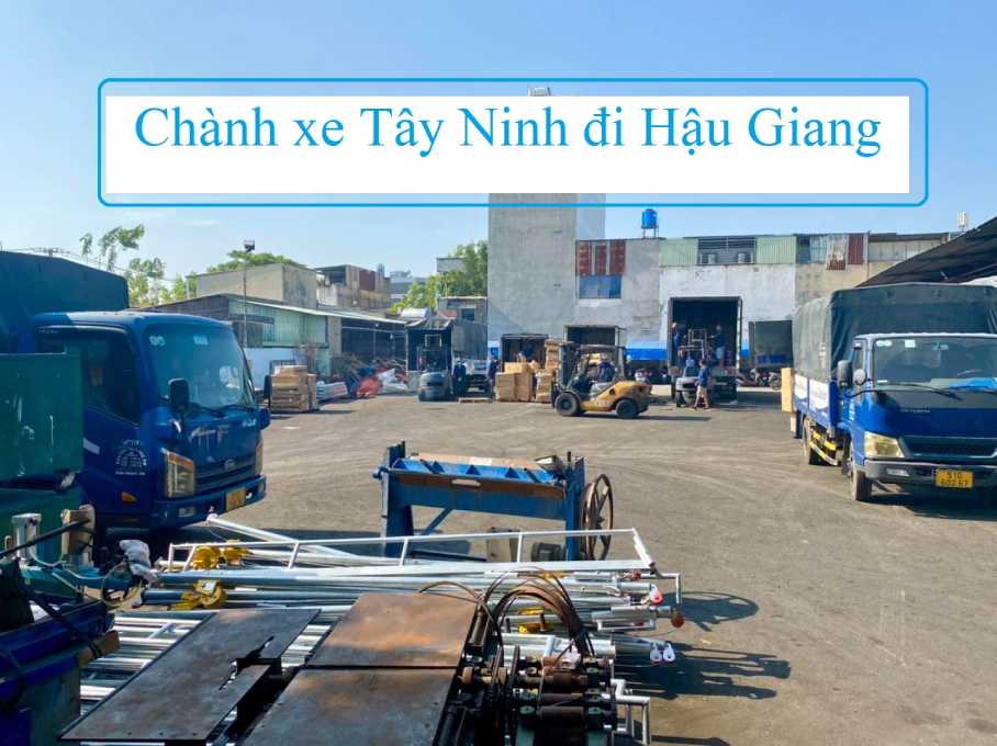 Chành xe Tây Ninh đi Hậu Giang