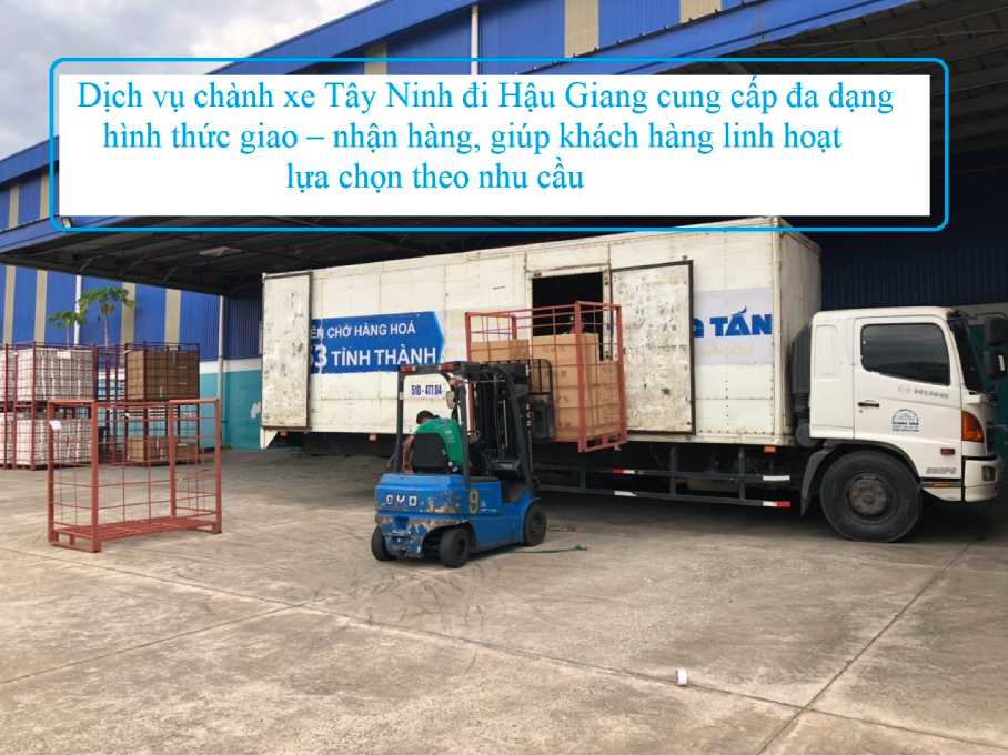 Chành xe Tây Ninh đi Hậu Giang