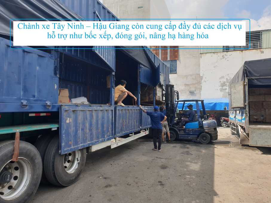 Chành xe Tây Ninh đi Hậu Giang