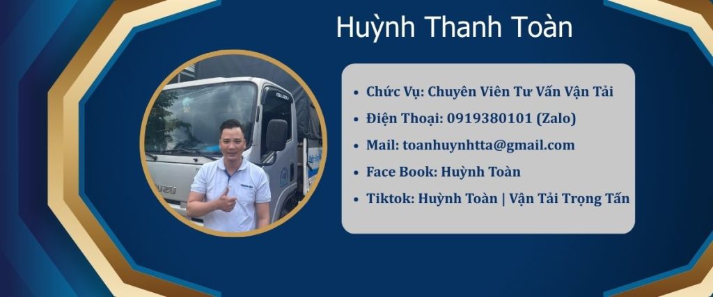 Huỳnh Toàn | Liên Hệ Vận Chuyển