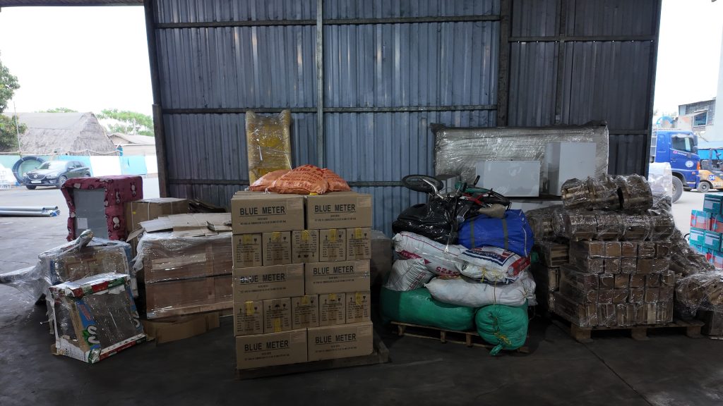 Những mặt hàng thường được vận chuyển từ Cà Mau đi Hải An