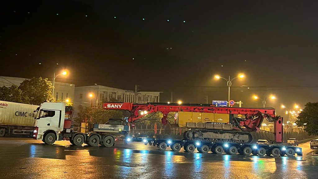 Vận chuyển hàng siêu trường siêu trọng từ Bạc Liêu đi Hải Phòng