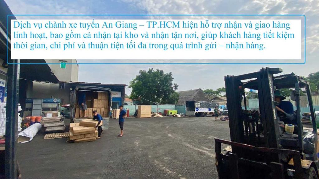 Chành xe An Giang đi Sài Gòn