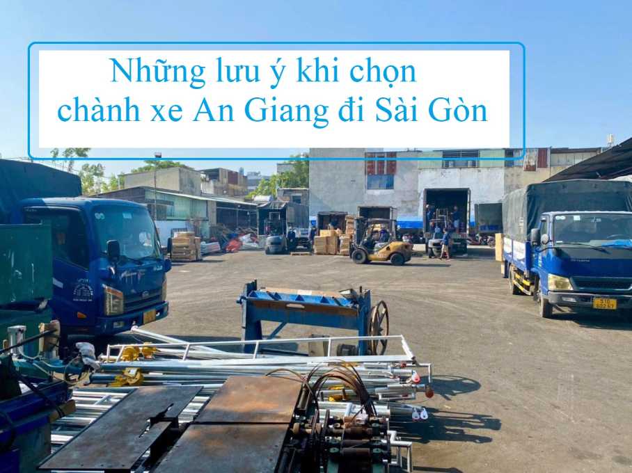 Chành xe An Giang đi Sài Gòn