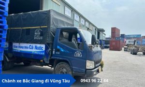 Chành xe Bắc Giang đi Vũng Tàu