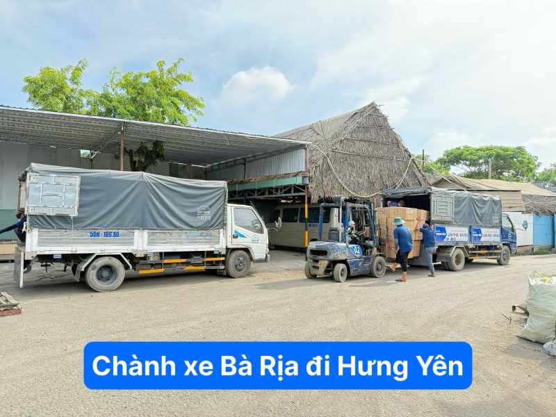 Chành Xe Bà Rịa đi Hưng Yên