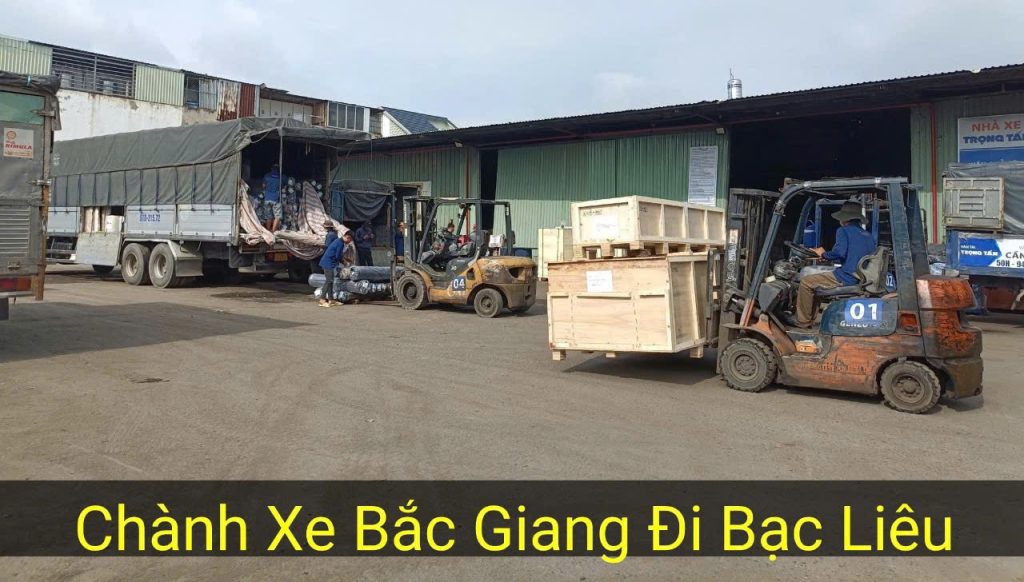 Chành Xe Bắc Giang Đi Bạc Liêu