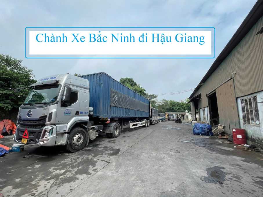 Chành Xe Bắc Ninh đi Hậu Giang