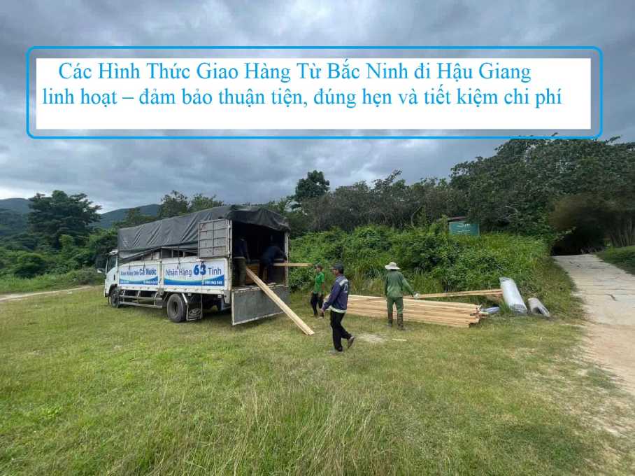 Chành Xe Bắc Ninh đi Hậu Giang