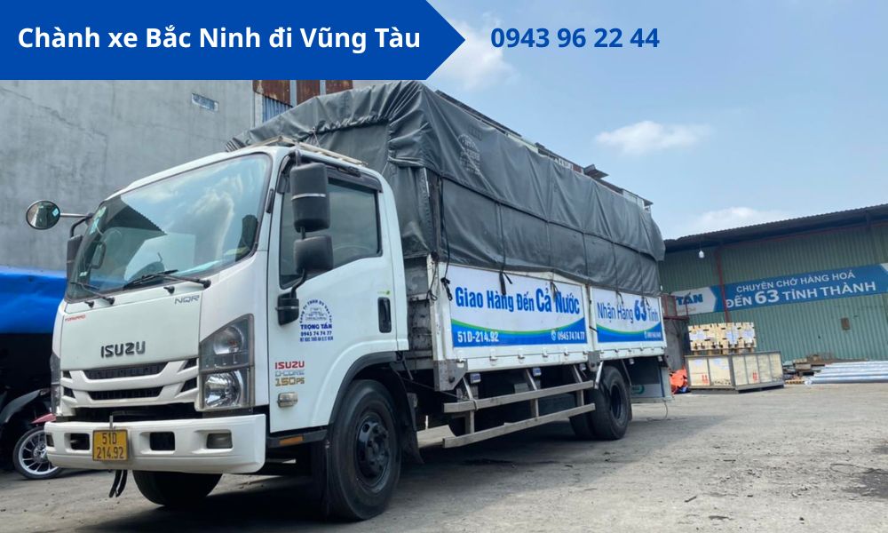 Chành xe Bắc Ninh đi Vũng Tàu