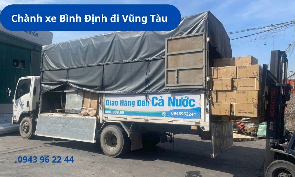 Chành xe Bình Định đi Vũng Tàu